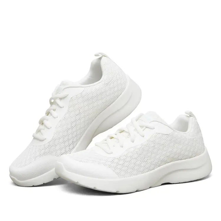 Fujian Factory Wholesale Md Outsole Mesh Upper Cozy Breathable Unisex Trainer Sport Women Running Shoes