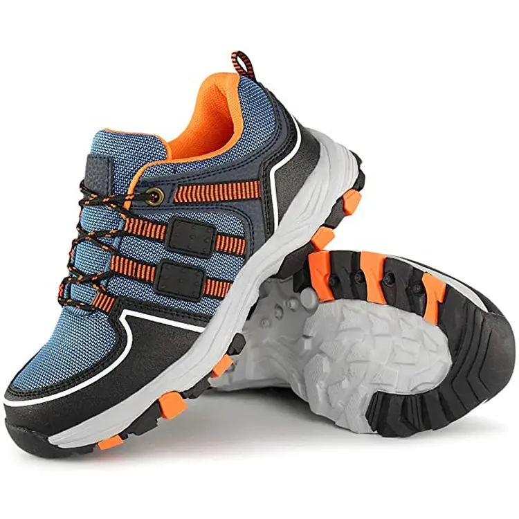 China OEM Children Sneakers Boys Girls Running Shoe Student Leather Kids Camouflage Hiking Shoes Boys Featured Image