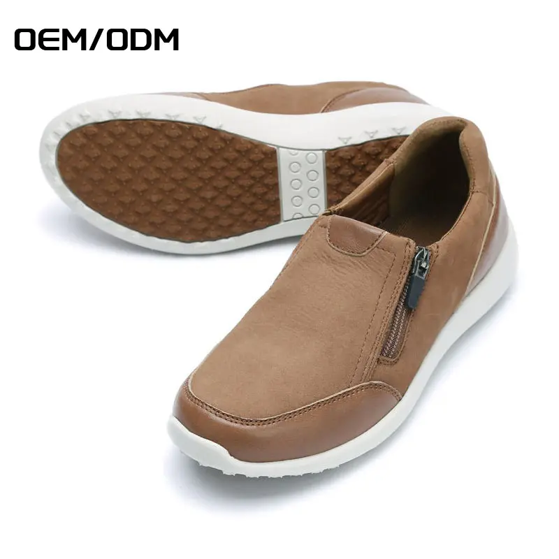 China Supplier Hot Sale Black PU Leather Sneakers Comfort Casual Shoes for Men Featured Image