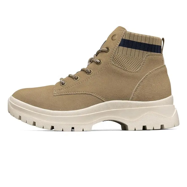 Hot Selling Product Retro Classic Style Non-slip Outsole Boys Box Adult Customized Logo MD Warm Winter Snow Saddle Men’s Boots