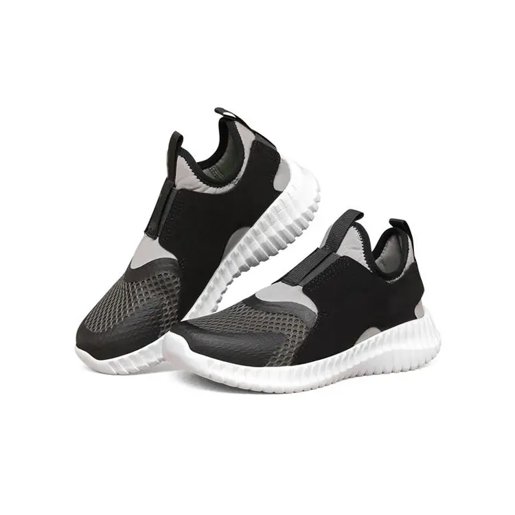Customized T/T L/C Leather Mesh Breathable Running Sports Sneaker China OEM ODM Service Children Kids Summer Walking Shoes